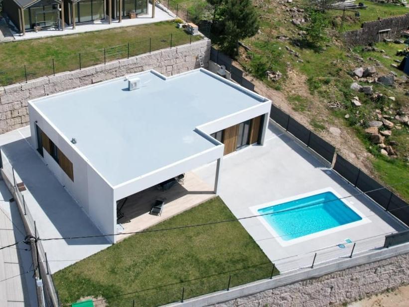 Casa Os Balcons Ria De Arousa Boiro Exteriör bild